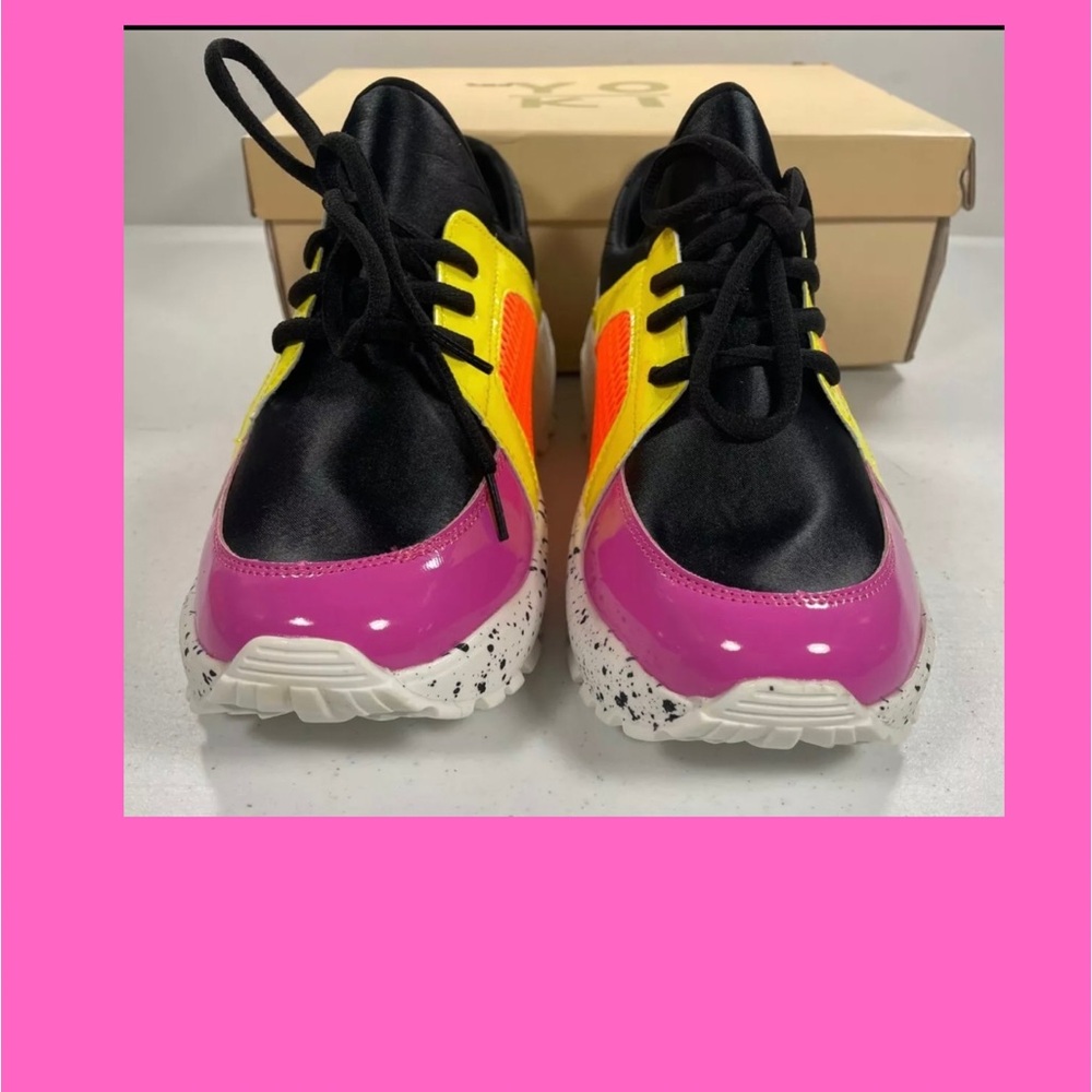 YOKI WOMEN'S COLOR BLOCK SNEAKER